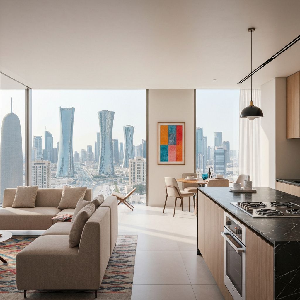 Modern Apartment with City Views